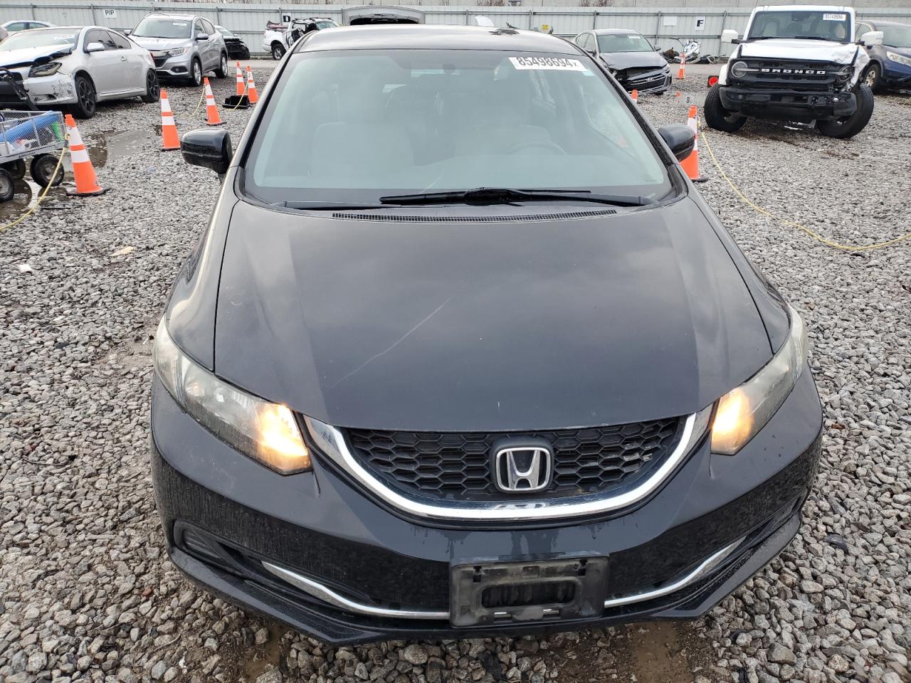 Lot #3029574151 2014 HONDA CIVIC LX