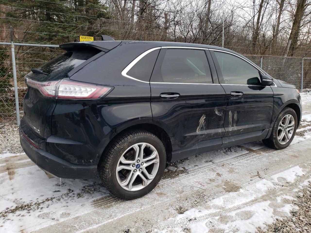 Lot #3033091006 2017 FORD EDGE TITAN