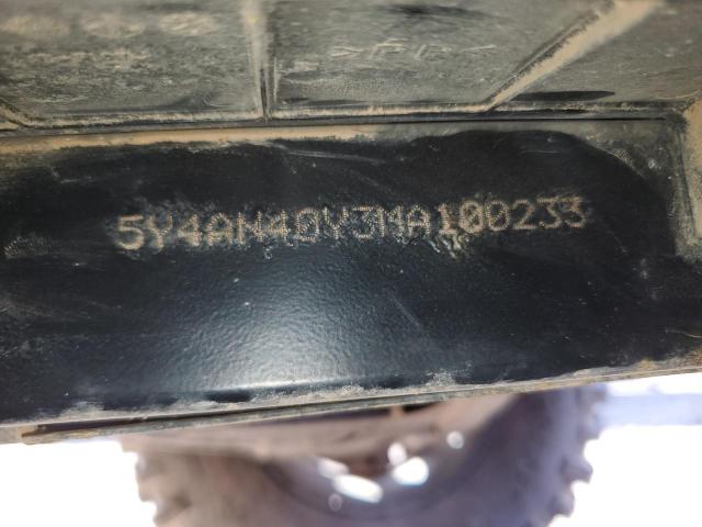2021 YAMAHA YXE1000 5Y4AN40Y3MA100233