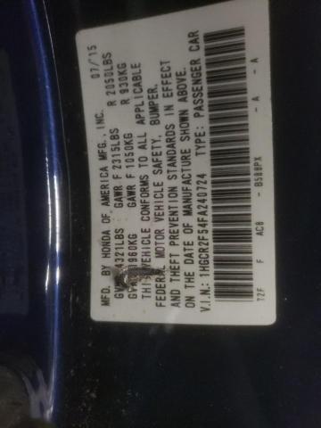 2015 HONDA ACCORD SPO - 1HGCR2F54FA240724
