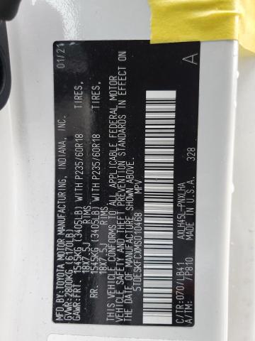 VIN 5TDESKFCXMS010468 2021 TOYOTA SIENNA no.14