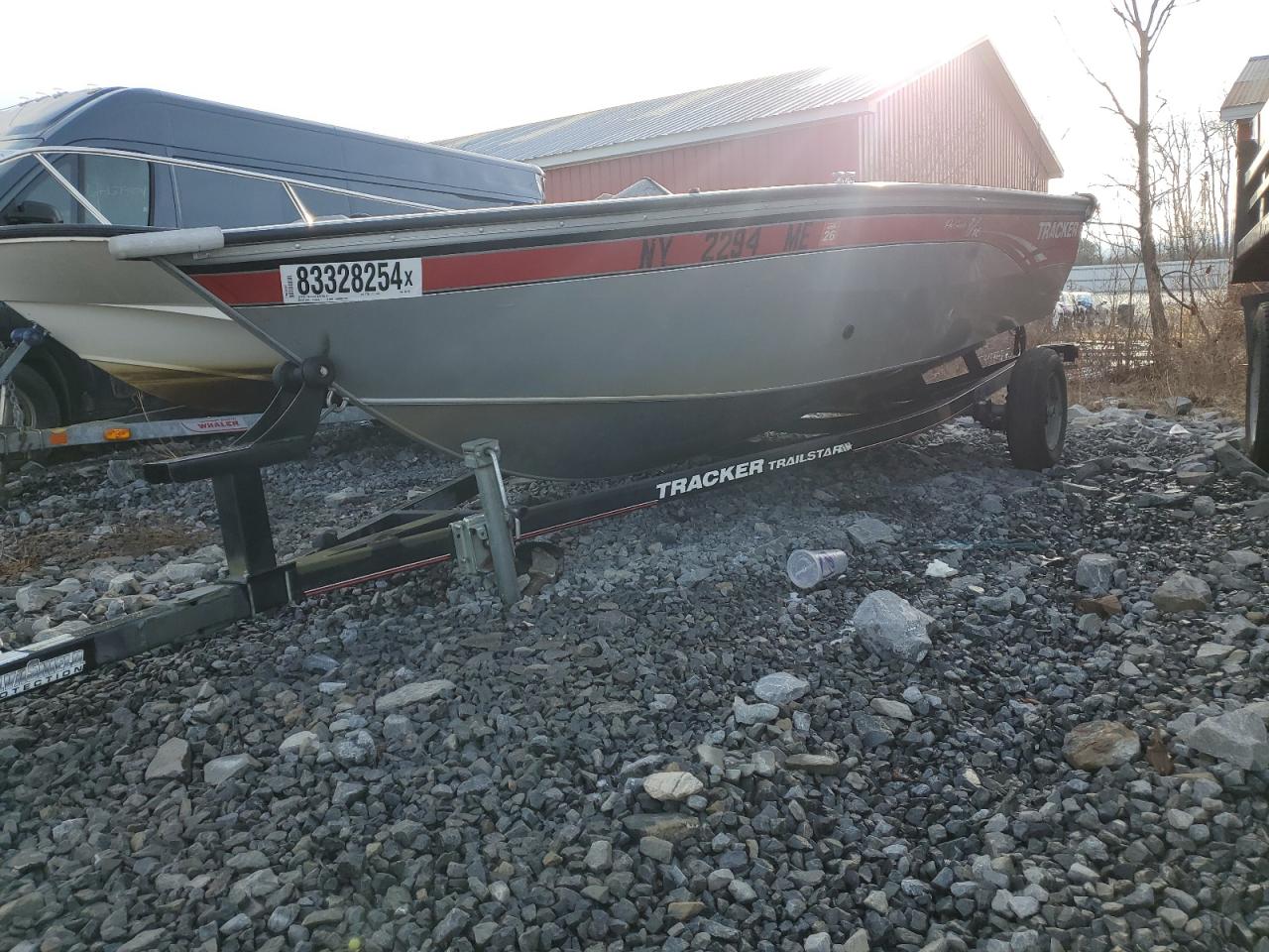 Lot #3052356616 2007 BOAT W/TRAILER