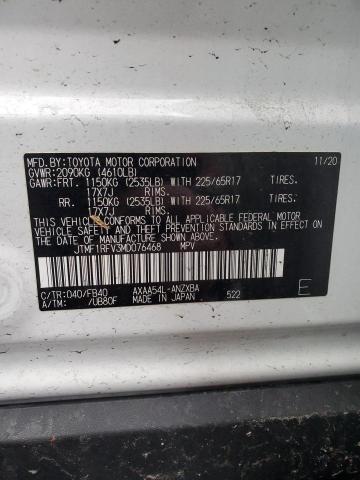 2021 TOYOTA RAV4 LE - JTMF1RFV3MD076468