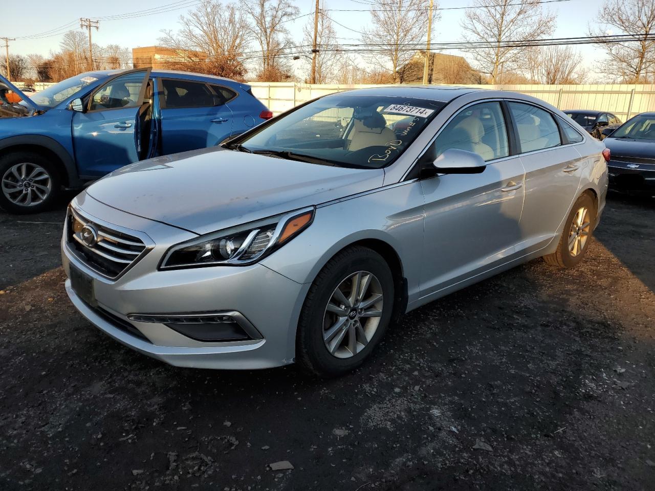 Lot #3033010989 2015 HYUNDAI SONATA SE