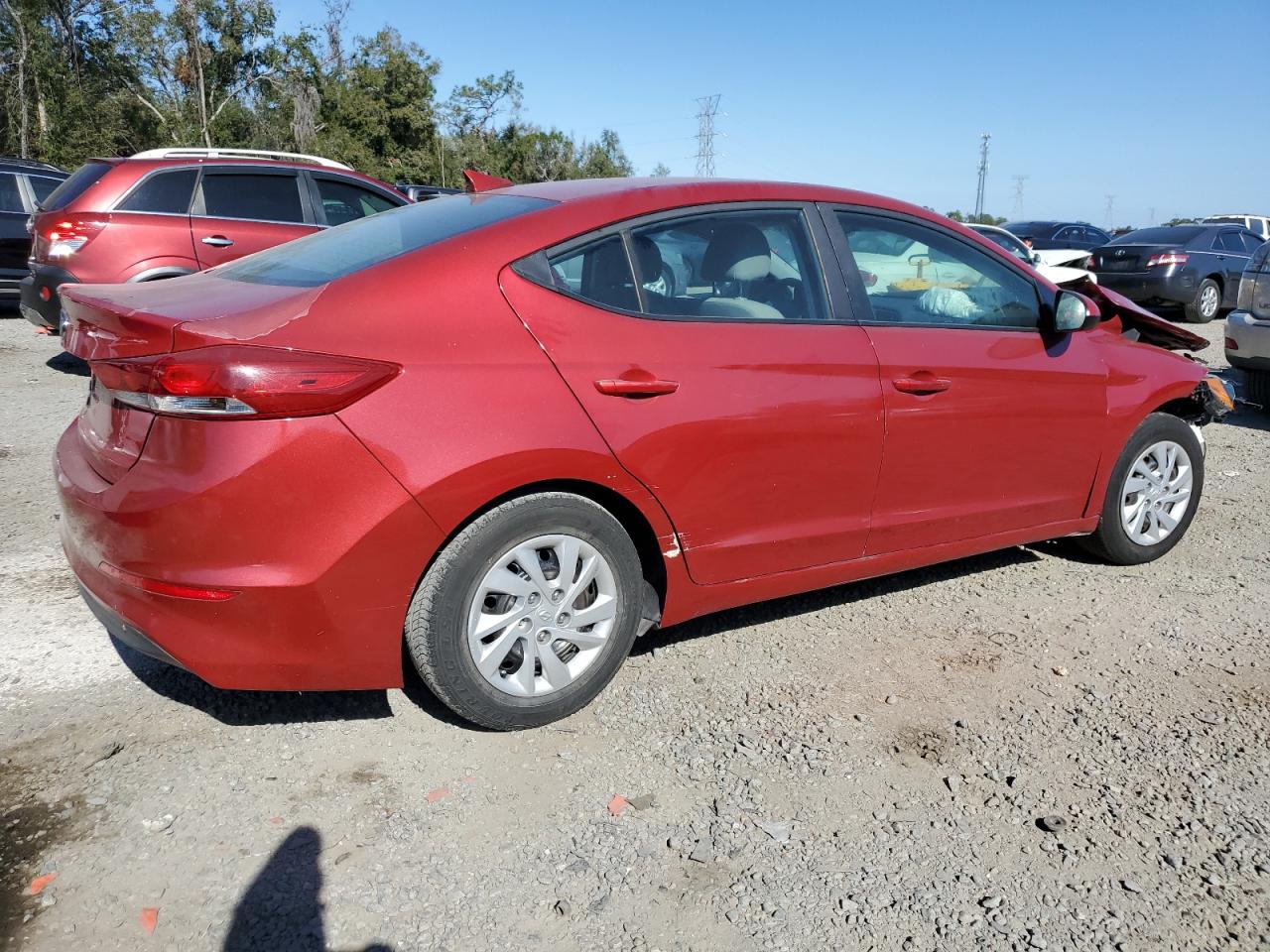 Lot #3041774426 2017 HYUNDAI ELANTRA SE