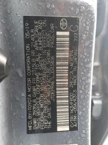 2020 TOYOTA COROLLA LE - JTDEPRAE1LJ043406