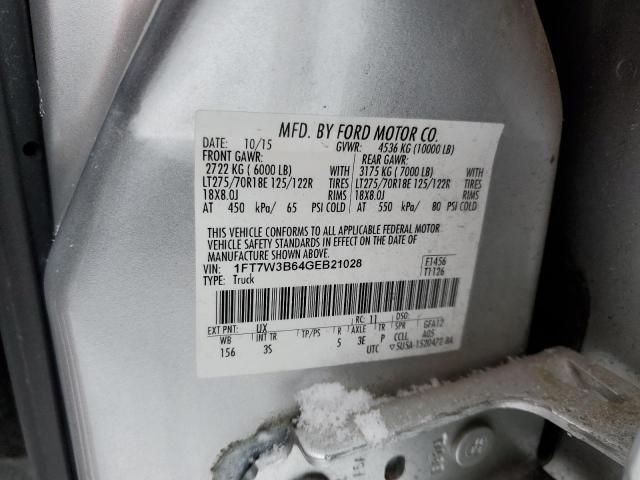 2016 FORD F350 SUPER - 1FT7W3B64GEB21028