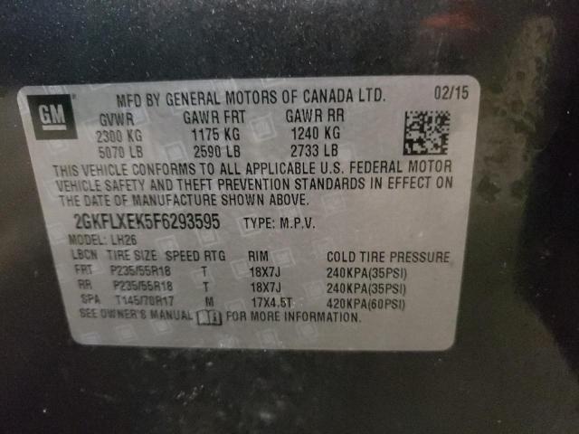 2015 GMC TERRAIN SL - 2GKFLXEK5F6293595