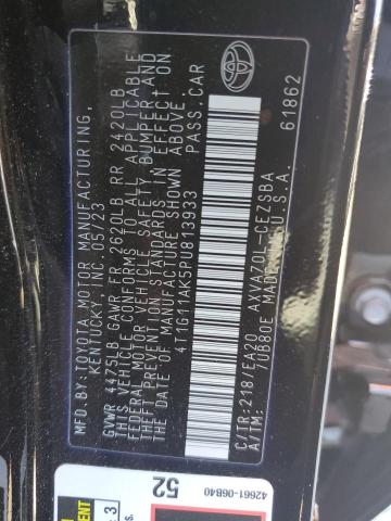 2023 TOYOTA CAMRY SE N - 4T1G11AK5PU813933