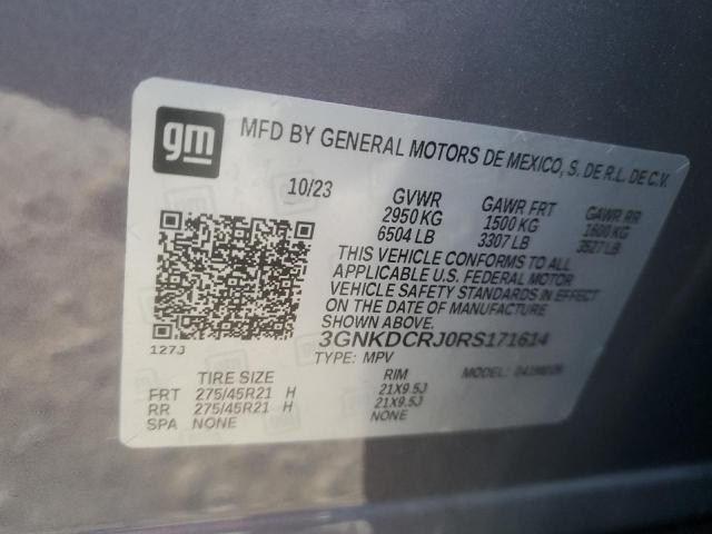 2024 CHEVROLET BLAZER - 3GNKDCRJ0RS171614