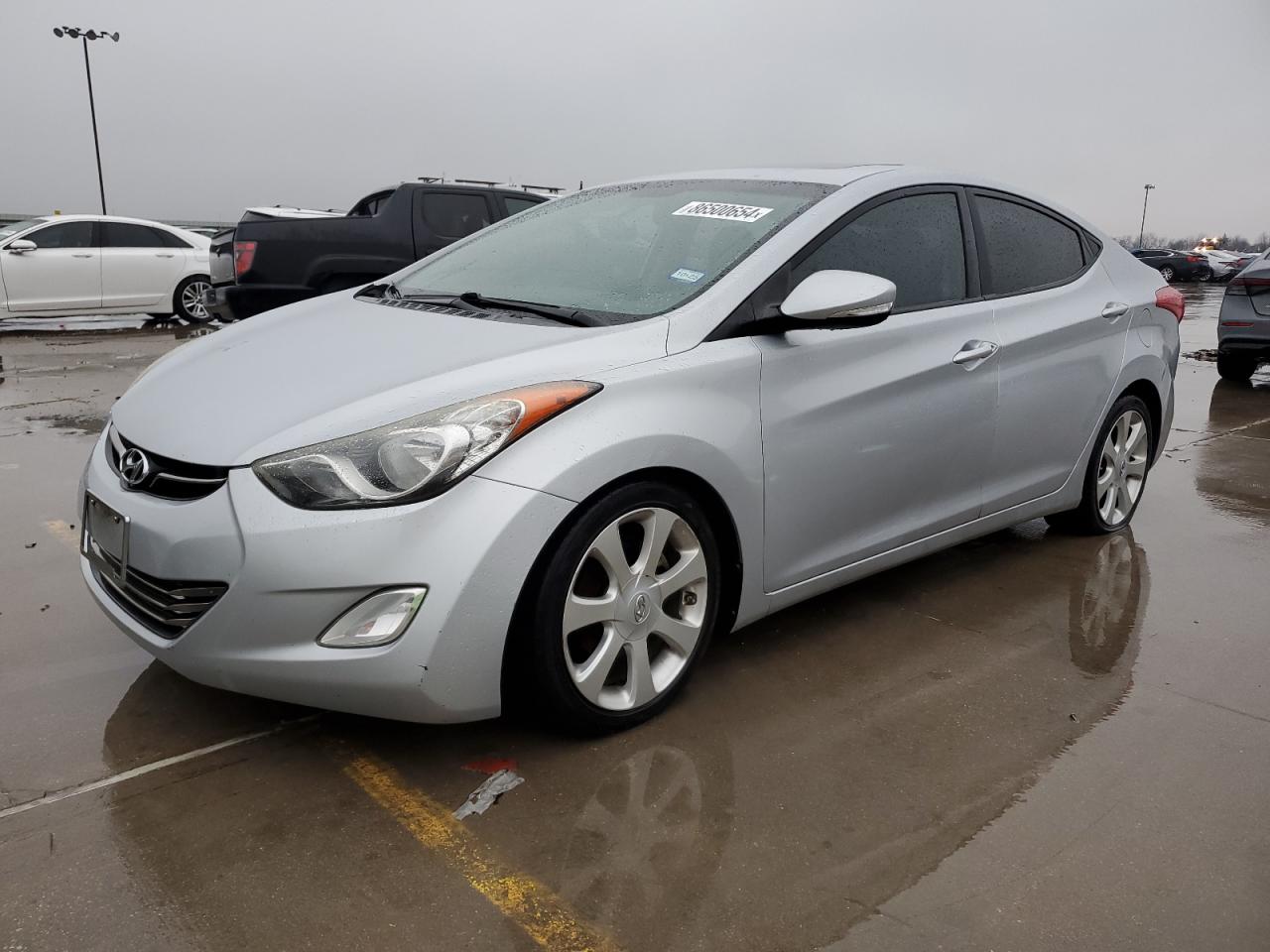 Lot #3037060738 2012 HYUNDAI ELANTRA GL