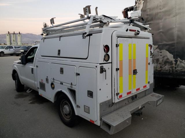 FORD F350 SUPER 2013 white  compressed natural gas 1FDRF3A65DEB92563 photo #3