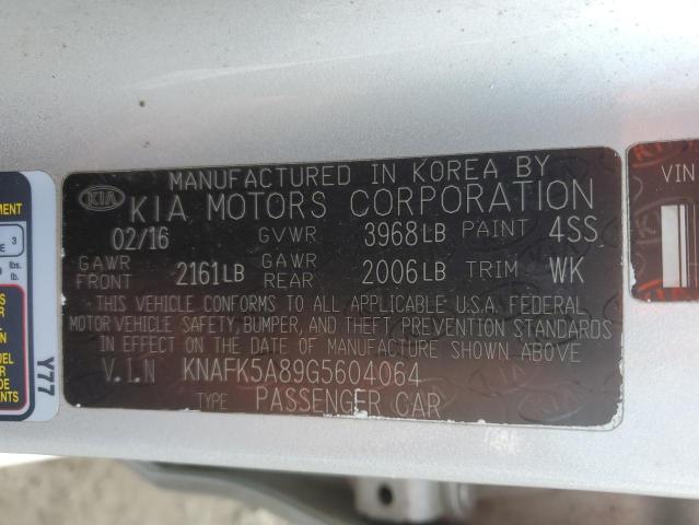 2016 KIA FORTE LX - KNAFK5A89G5604064