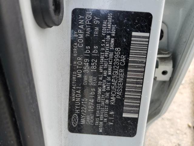 2016 HYUNDAI ACCENT SPO - KMHCU5AE3GU239968