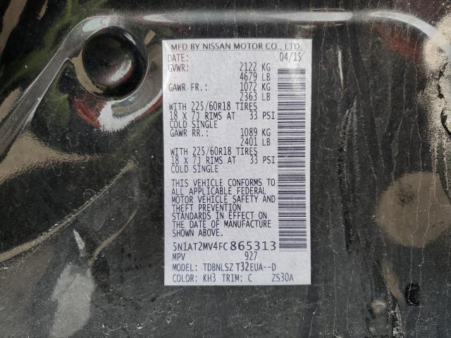 2015 NISSAN ROGUE S - 5N1AT2MV4FC865313