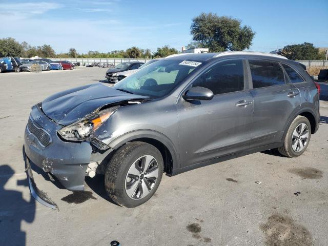 KIA NIRO FE 2017 gray  hybrid engine KNDCB3LC6H5038863 photo #1