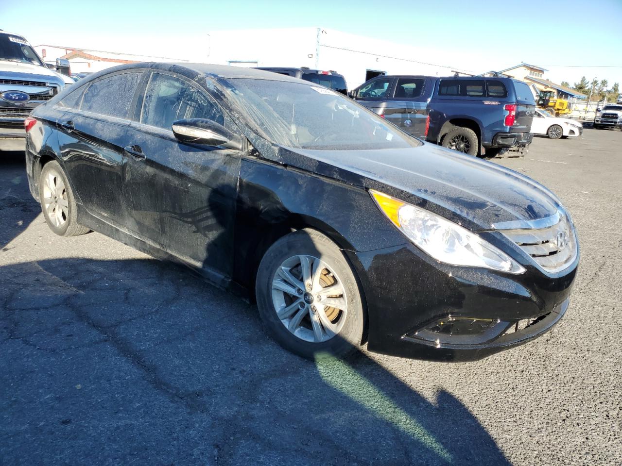 Lot #3024678623 2014 HYUNDAI SONATA GLS