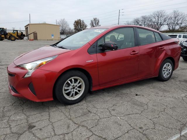 TOYOTA PRIUS 2017 red hatchbac hybrid engine JTDKBRFU7H3574137 photo #1