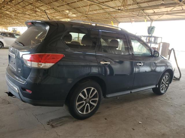 NISSAN PATHFINDER 2013 blue  gas 5N1AR2MM2DC665369 photo #4