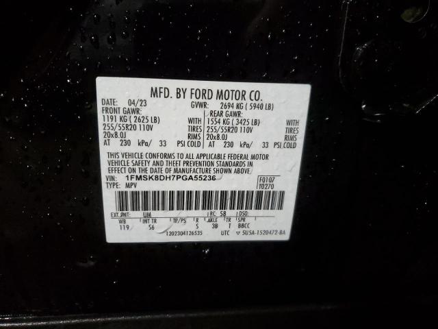 2023 FORD EXPLORER X - 1FMSK8DH7PGA55236