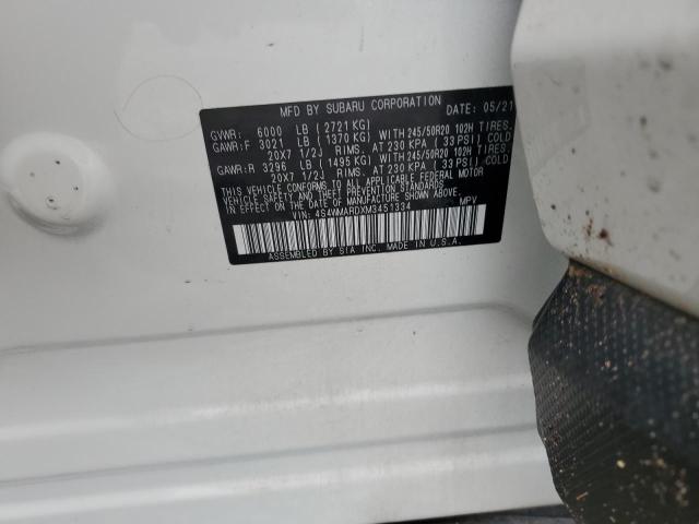 2021 SUBARU ASCENT TOU - 4S4WMARDXM3451334