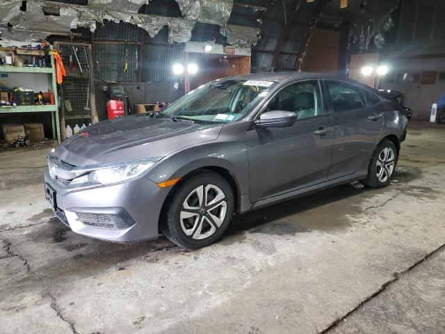 HONDA CIVIC LX 2016 gray  gas 19XFC2F53GE202753 photo #1