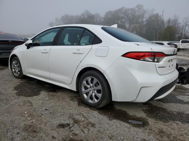 TOYOTA COROLLA LE 2021 white  gas 5YFEPMAE1MP186551 photo #3