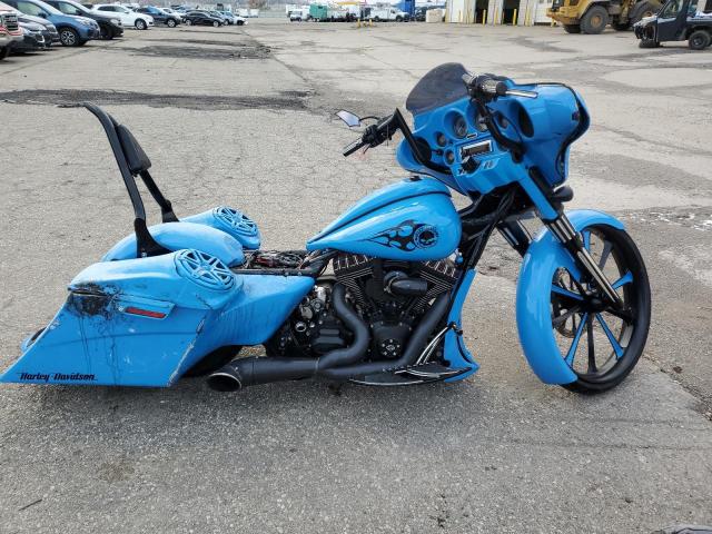 HARLEY-DAVIDSON FLHX STREE 2012 blue  gas 1HD1KBM1XCB675634 photo #1