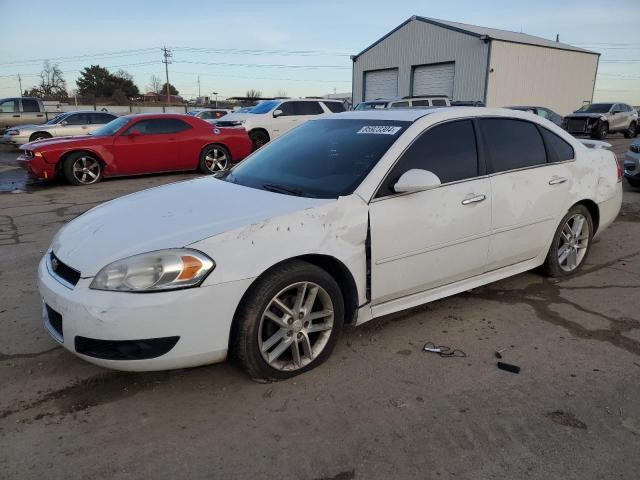 CHEVROLET IMPALA LTZ 2012 white  gas 2G1WC5E39C1233443 photo #1