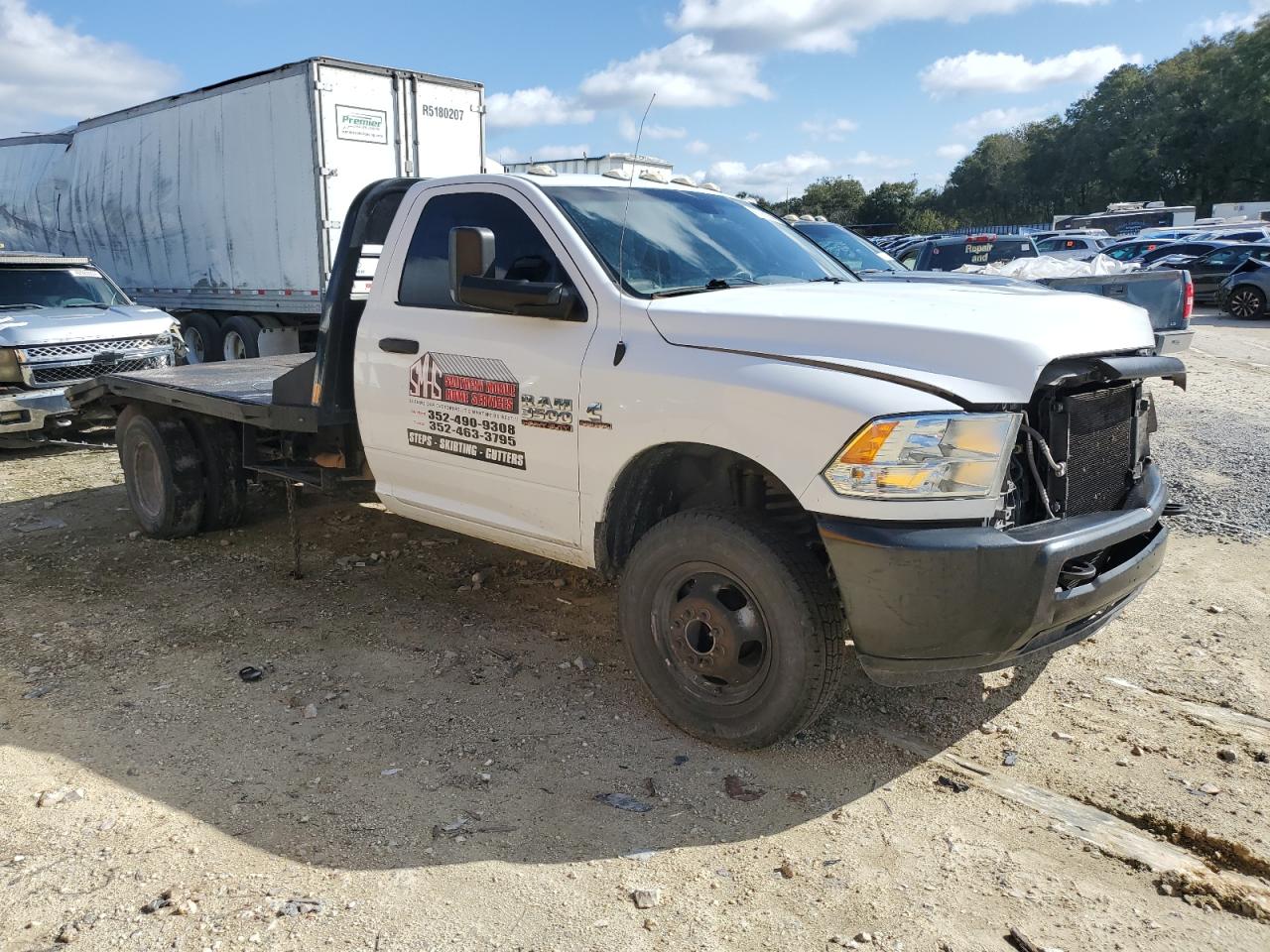 Lot #3297115505 2018 RAM 3500 CAB & CHASSIS T