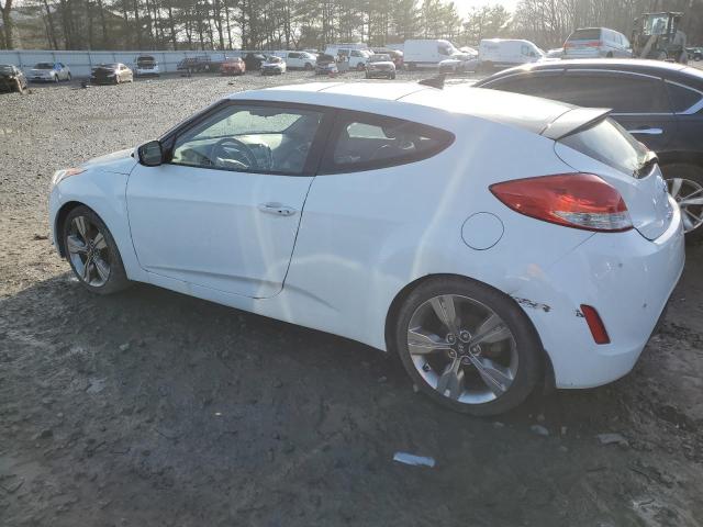 HYUNDAI VELOSTER 2016 white  gas KMHTC6AD0GU272992 photo #3