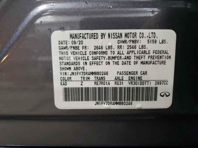 2021 INFINITI Q50 RED SP - JN1FV7DR4MM880246