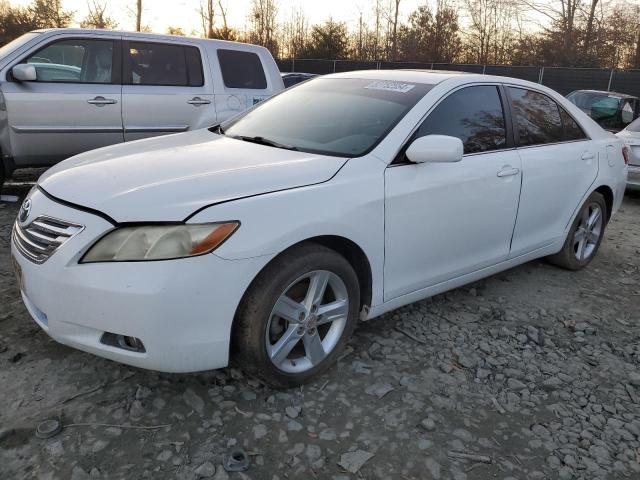 TOYOTA CAMRY CE 2007 white  gas 4T1BE46K57U682575 photo #1