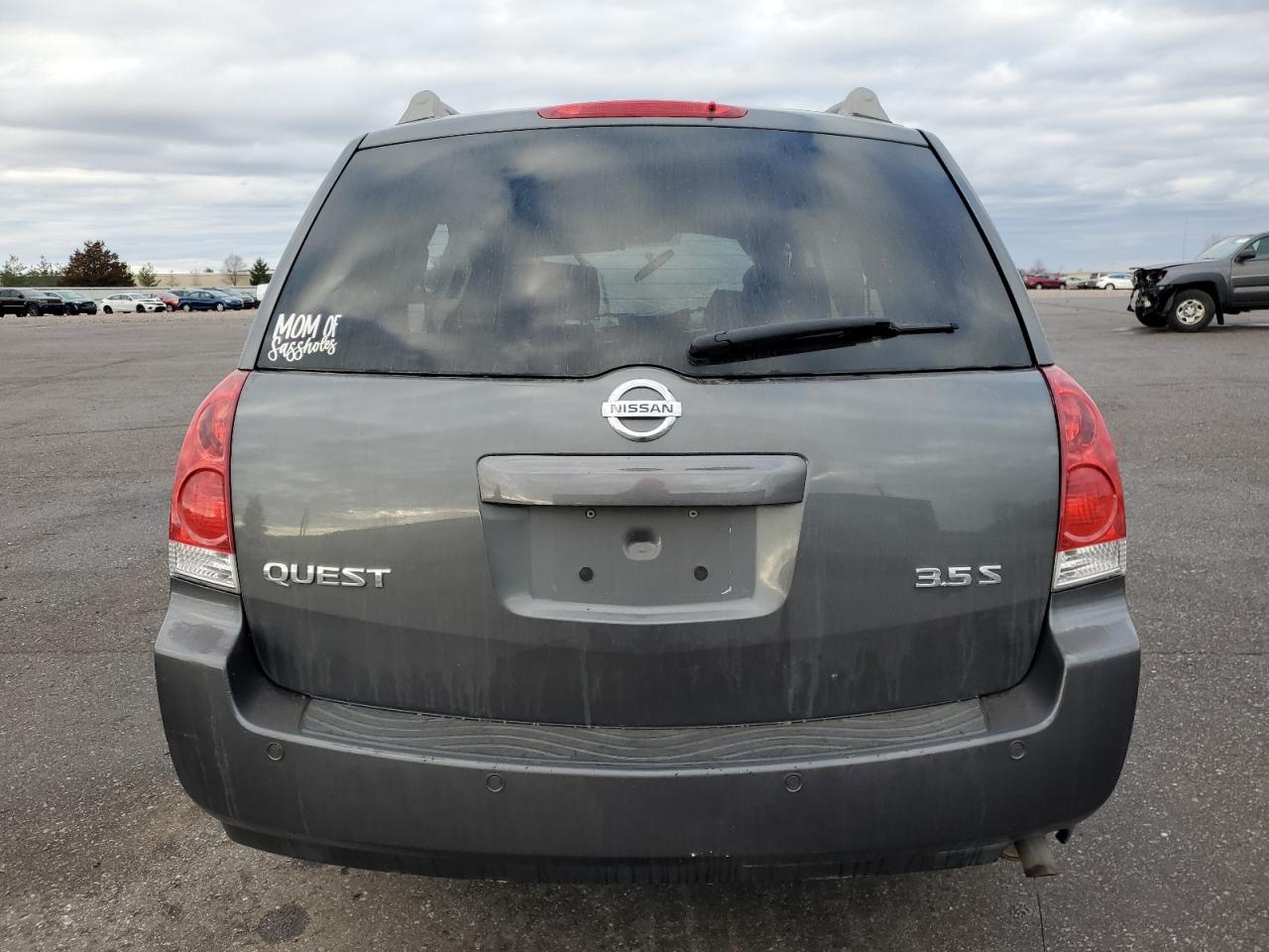 Lot #3048540868 2006 NISSAN QUEST S