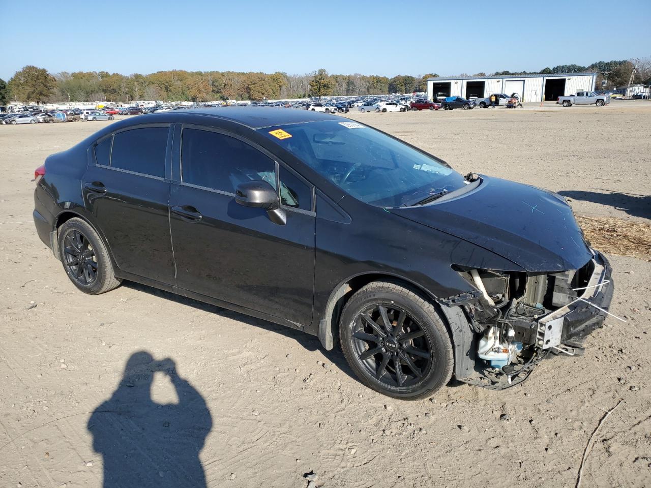 Lot #3024151847 2013 HONDA CIVIC LX