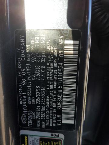 2015 HYUNDAI SANTA FE G - KM8SMDHF5FU116854