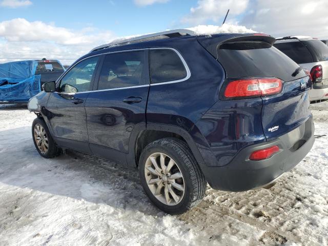 JEEP CHEROKEE L 2014 blue  gas 1C4PJLDB5EW160128 photo #3