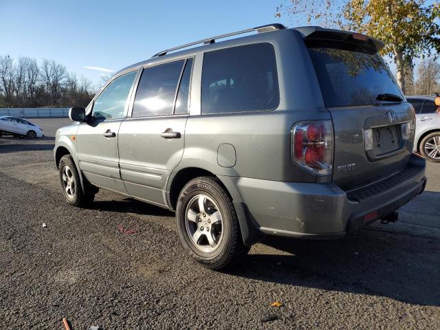 HONDA PILOT EX 2007 gray  gas 5FNYF18427B023144 photo #3