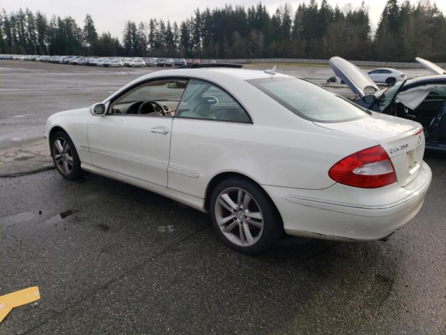 MERCEDES-BENZ CLK 350 2007 white  gas WDBTJ56H47F215987 photo #3