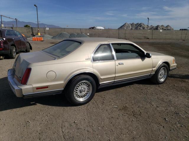 LINCOLN MARK VII L 1990 gold  gas 1LNCM93E1LY619334 photo #4