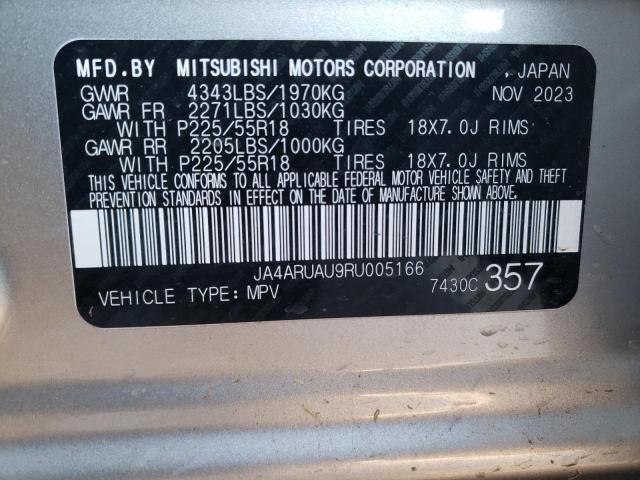 2024 MITSUBISHI OUTLANDER JA4ARUAU9RU005166