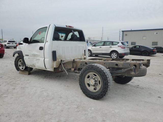 CHEVROLET SILVERADO 2001 white  gas 1GBGC24U41Z314217 photo #3