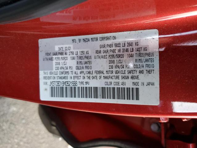 2021 MAZDA CX-9 GRAND - JM3TCBDY8M0521688