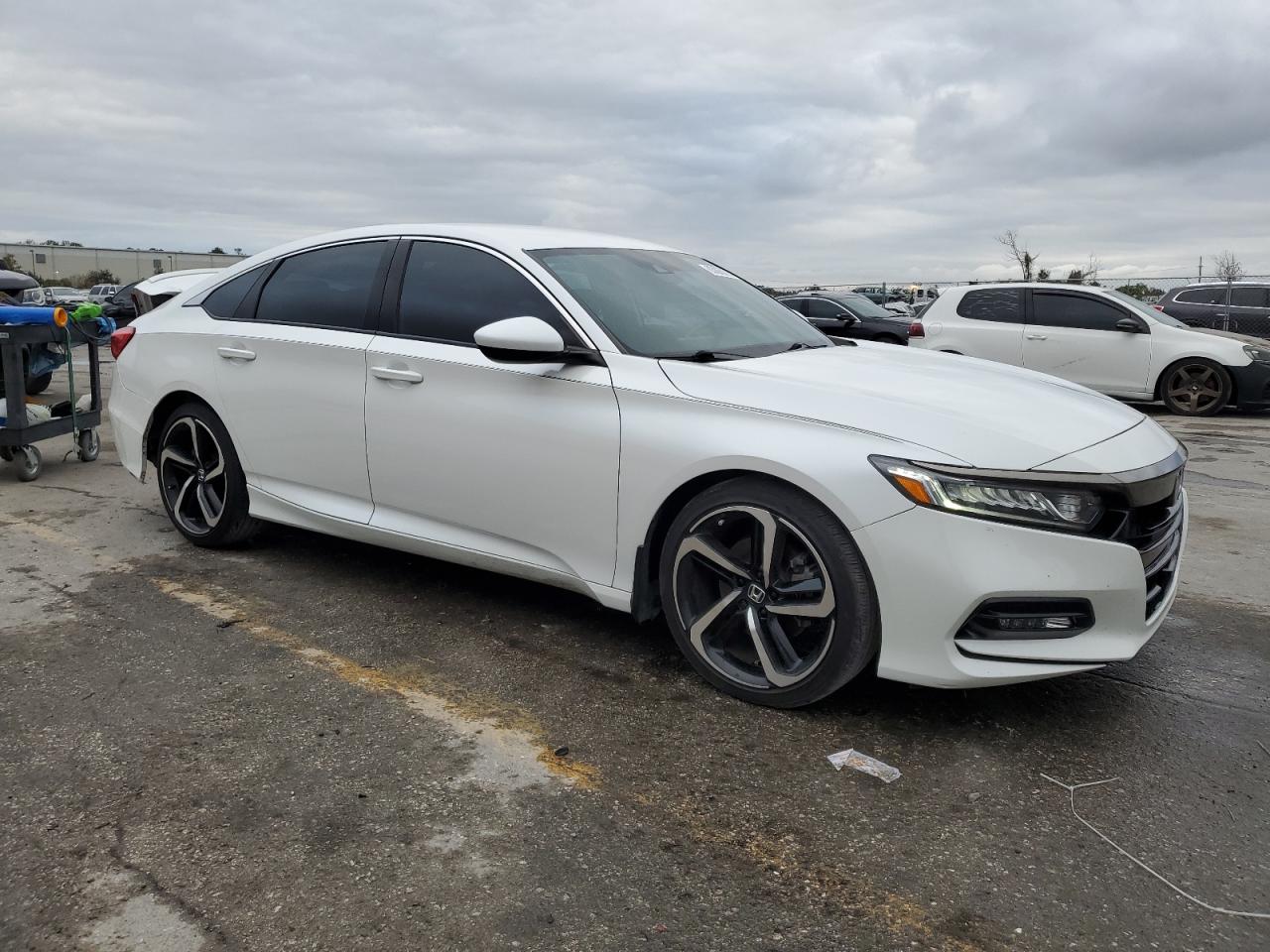 Lot #3028528940 2018 HONDA ACCORD SPO