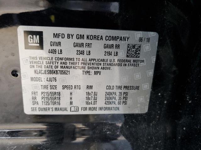 2019 BUICK ENCORE PRE - KL4CJESB6KB705621
