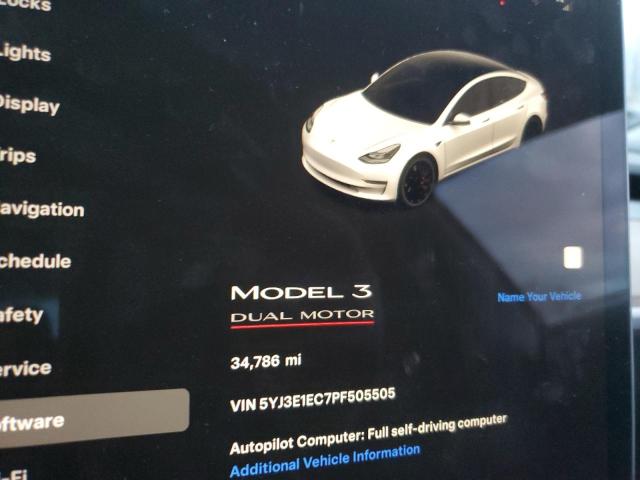 2023 TESLA MODEL 3 - 5YJ3E1EC7PF505505