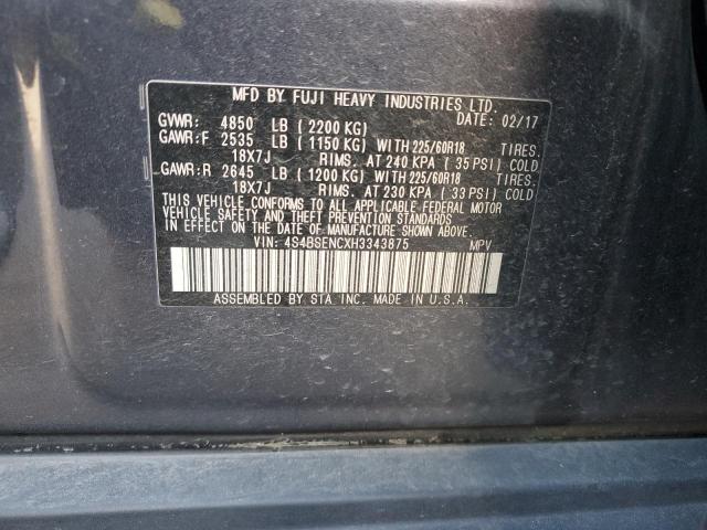 2017 SUBARU OUTBACK 3. - 4S4BSENCXH3343875