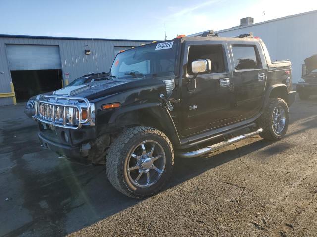 HUMMER H2 SUT 2005 black  gas 5GRGN22U15H101289 photo #1