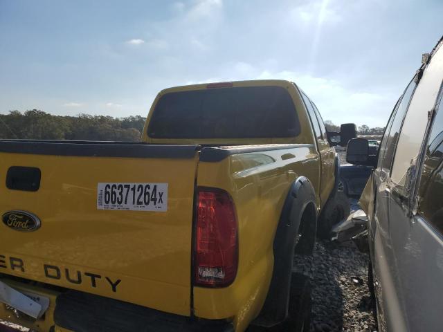 FORD F350 SRW S 2006 yellow  diesel 1FTWW31P86EB63206 photo #4