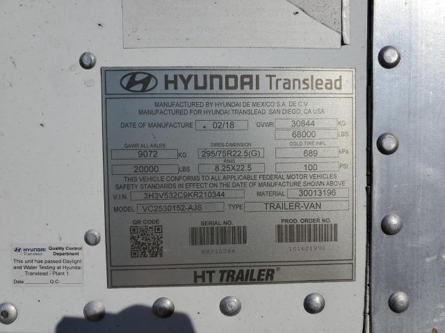 2019 HYUNDAI TRAILER #3140972747